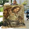L-Lord of the Rings Printed blanket Flannel Warm Blanket Soft Comfortable Blanket Home Travel Blanket bed linings Birthday Gift