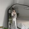Spring 2024 Fashion: Women's Trumpet Sleeve Lace-Up Slim Dress Long Skirt