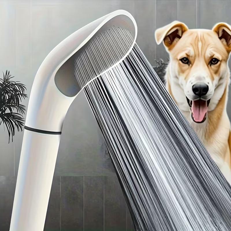 Easy-Clean ABS High-Pressure Shower Head for Bathroom, Toilet, Washroom, Gym | Prevents Clog Buildup, Pet-Friendly Design