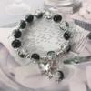 Floral Butterfly Glass Bead Bracelet – Perfect Gift for Girls, Best Friends, and Students