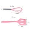5Pcs Silicone Cooking Tool Sets, Heat-Resistant Kitchen Utensils - Spatula Scrapers Egg Beater Oil Brush