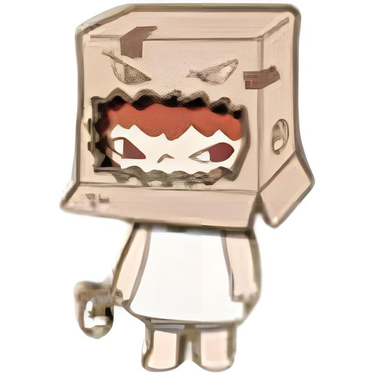 POP MART Hirono Little Naughty Collection, Metal Badge Mystery Boxes, Single Mystery Box