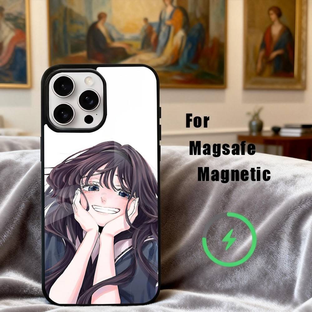 K-Kaoru H-Hana wa Rin to S-Saku Phone Case For iPhone 17,16,15,14,13,12,Plus,Pro,Max for Magsafe Magnetic Wireless Charging