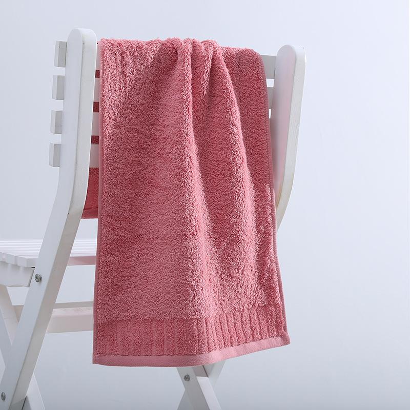 Towel Pure Cotton Plain Color Thickened Plush Water Moisture-wicking Egyptian Combed Velvet Cotton Durable Durable