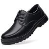 Leather shoes men's new casual men's leather breathable soft-soled business dress leather shoes velvet cotton shoes