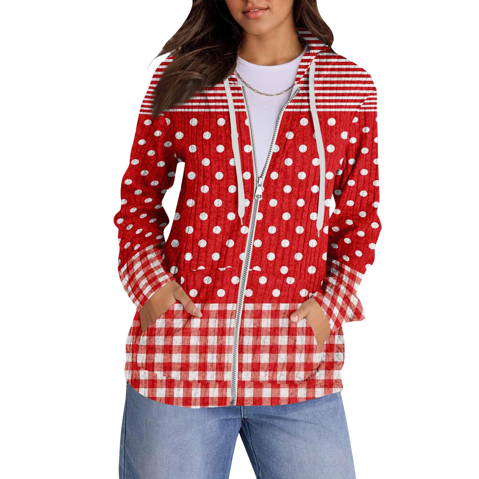 

Толстовки с капюшоном для женщин, модные топы, повседневная осенняя мода, свитшот с длинным рукавом и карманами, легкий пуловер S красный