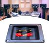 4 Way Speaker Box Clamp Home Car Stereoes Binding Post Rectangle Spring Cup Connectors Speaker Junction Box Back Panel