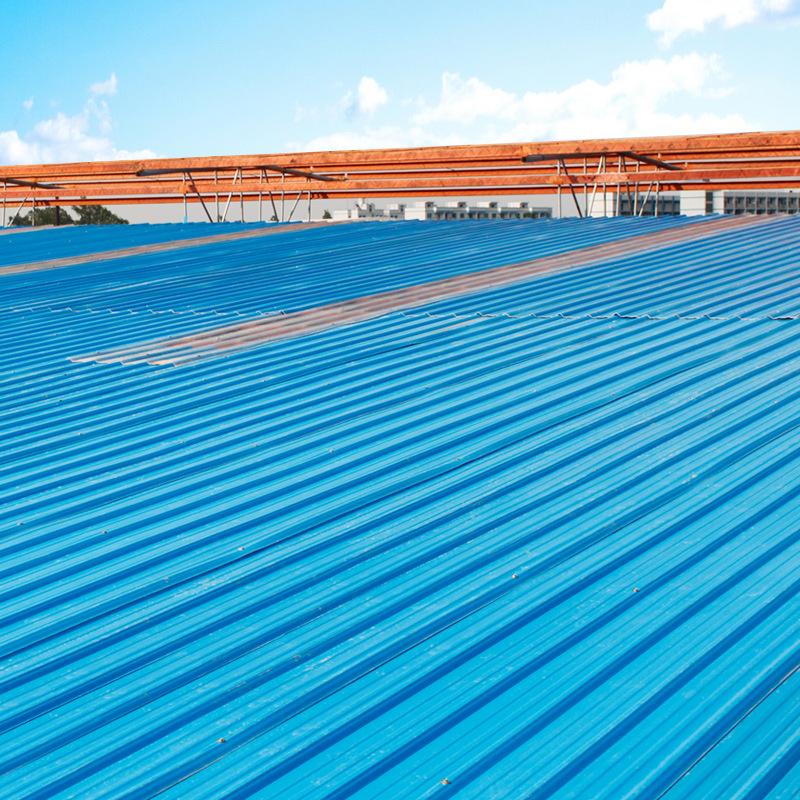 Flame Retardant PVC Heat Insulation Resin Roof Tiles - Antique Color, Asbestos-Free Plastic & Steel