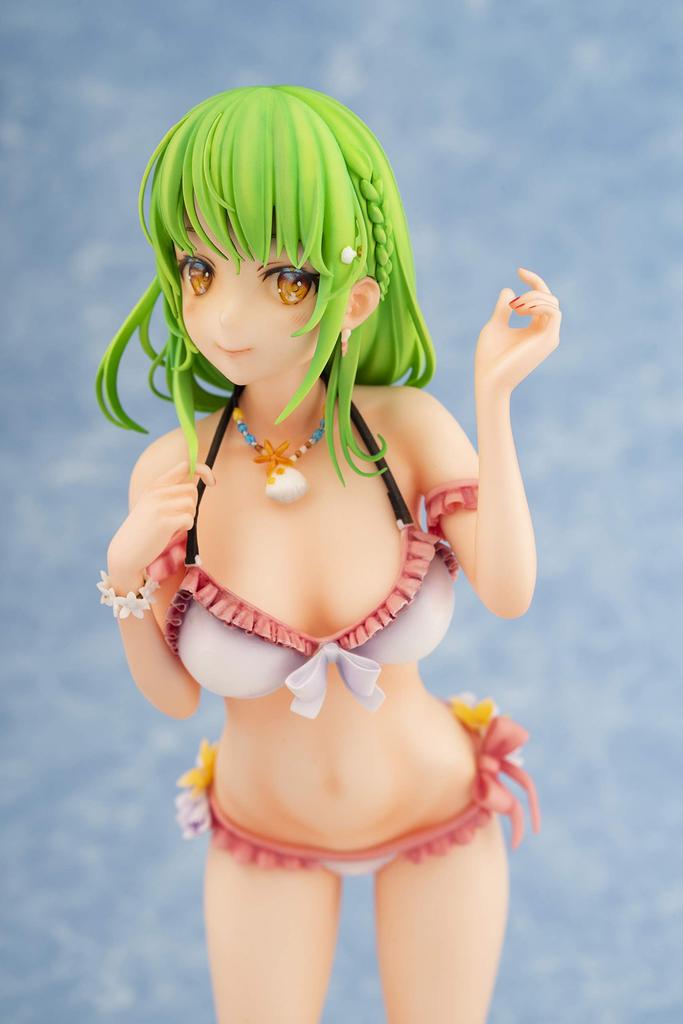 Daiki Kogyo Capricieuse Momoko Original Illustration Rim Swimsuit Scale PVC Painted Finished Figure Ver. 1/6