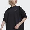 adidas Felpa Pullover Girocollo Donna Top Nero HD9133