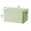 Plastic Storage Box with Lid - Ideal for Clothes, Snacks, and Sundries