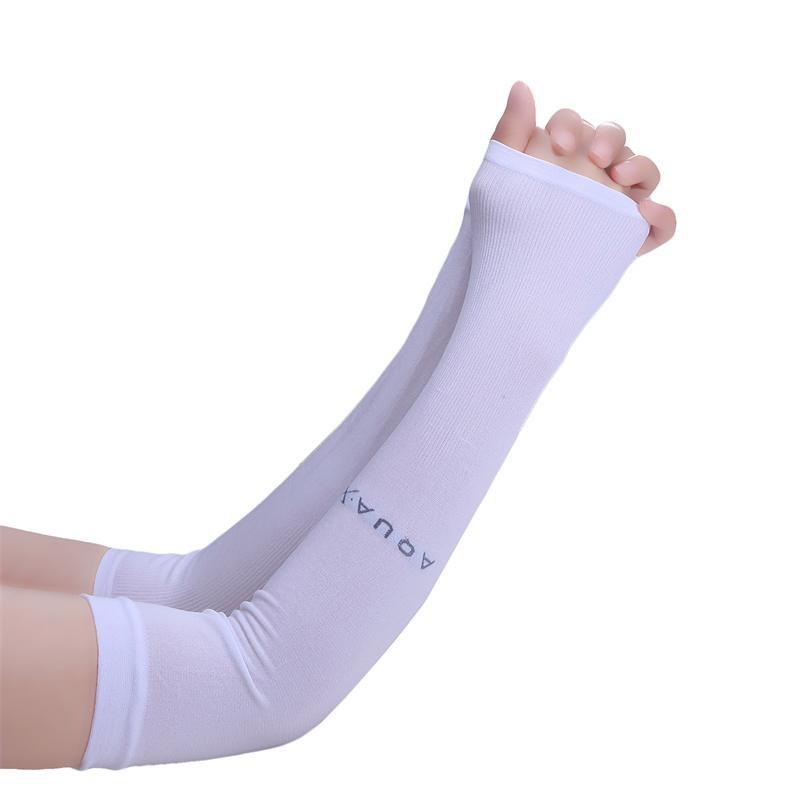 1 Pairs Arm Guard Sleeve with Thumb Hole Protective Sleeve Holders Sun UV Protection Long Arm Cover For Running Fishing Cycling