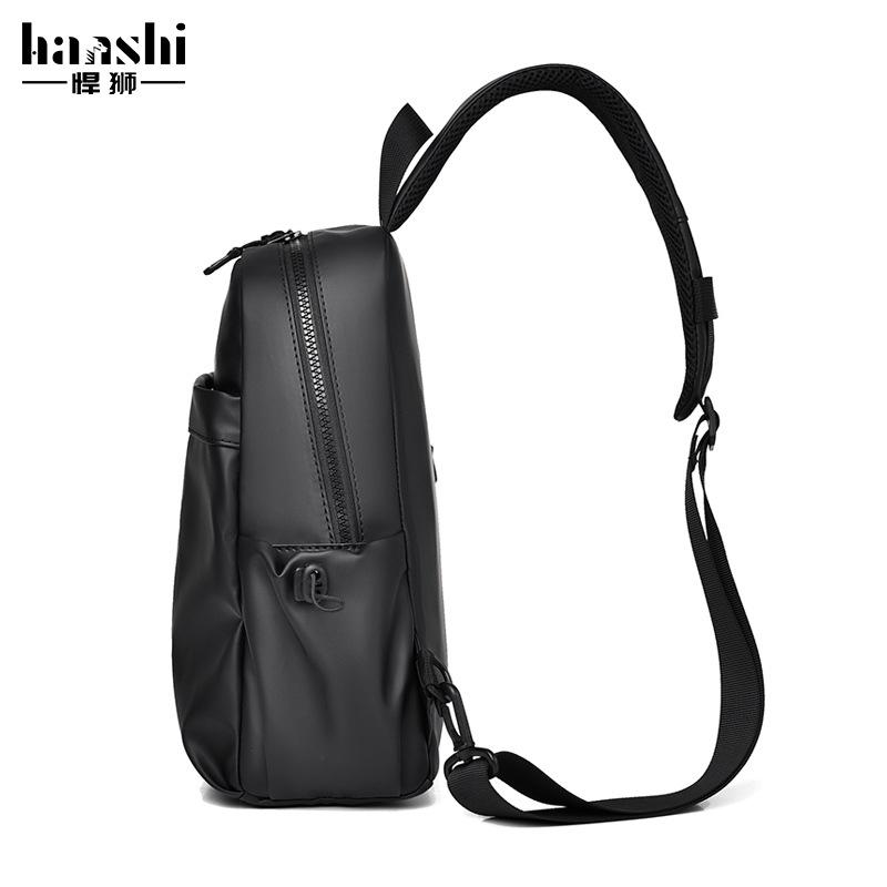 Trendy Lightweight Unisex Chest and Shoulder Bag - Waterproof, High-End Casual Design for Travel