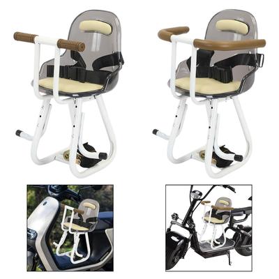 Bicicletas Eléctricas Asiento de Montaje Frontal Portátil Fácil de Instalar Asiento para Niños Sillín, Asiento de Bicicleta Portátil para Niños con Montaje Alto Rendimiento
