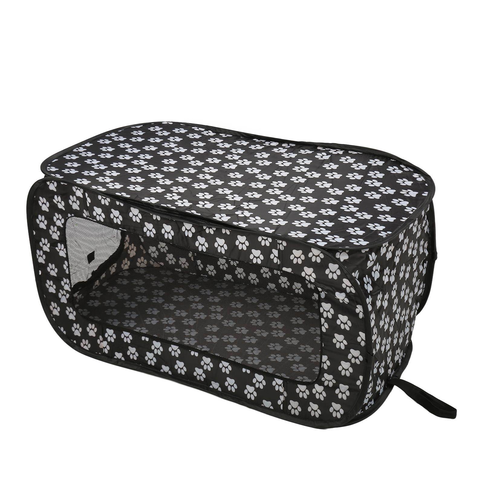 

Foldable Dog Tent Pop Up Rectangle Large Space Breathable Portable Car Seat Kennel Pet Playpen for Pets Dogs Cats