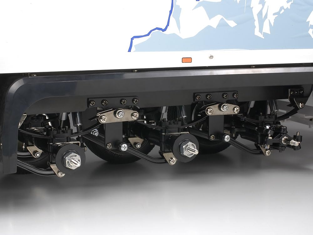 Tamiya Electric RC Big Truck Series Trailer Truck 3 Axis Reefer Radiostyrt 56319 1/14 No.19 Semi-Trailer