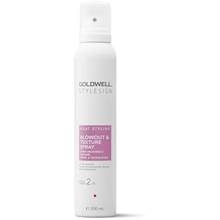 Spray 2 en 1 - GOLDWELL - StyleSign Blowout + Texture - 200ml - Volume + Tenue - Protection chaleur 230°C