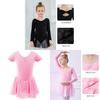 Kids Dance Costumes For Practice With Soft Cotton Fabric And Butterfly Detail