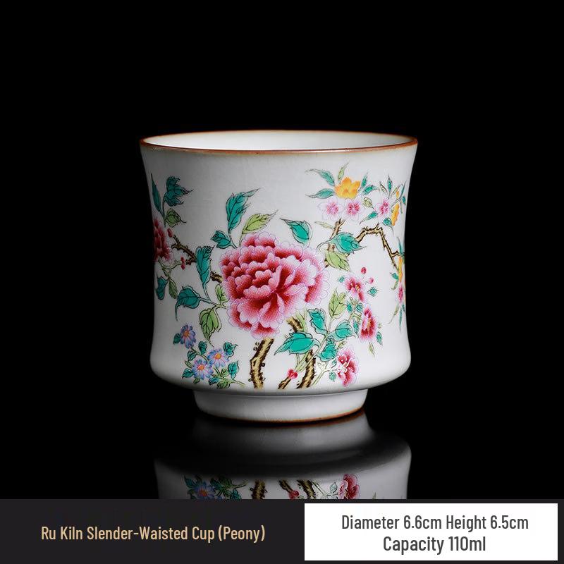 Ru Kiln Ceramic Tea Cup