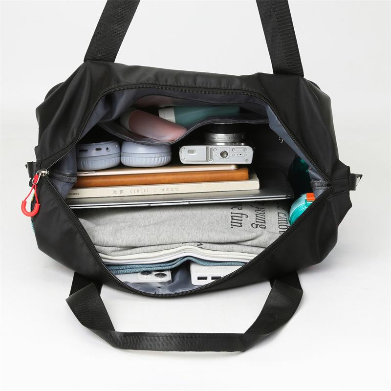 Składana Torba Podróżna na Bagaż z Nadrukiem Kabinowa Duża Pojemność Torba Weekendowa Wodoodporna Torba Sportowa na Siłownię Damska Torba Tote