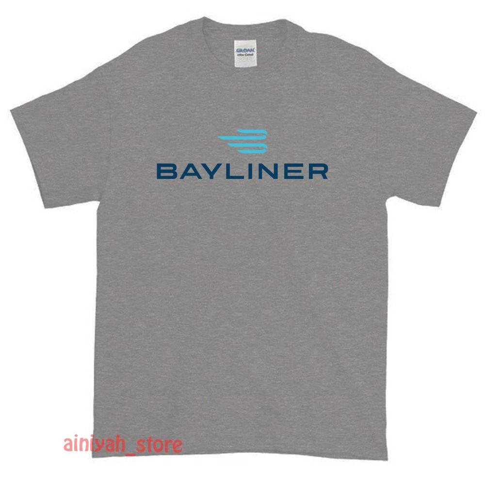

New Bayliner fishing boats Logo Men s Funny T shirt USA Size S-XXL 3XL