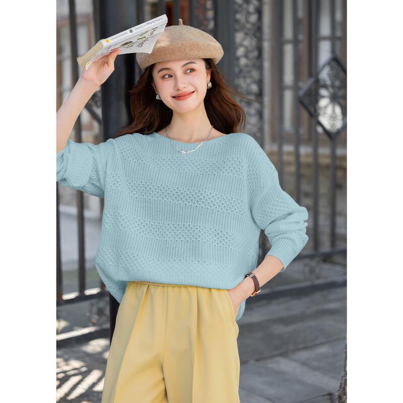Mocana Textured Long Sleeve Knit Top