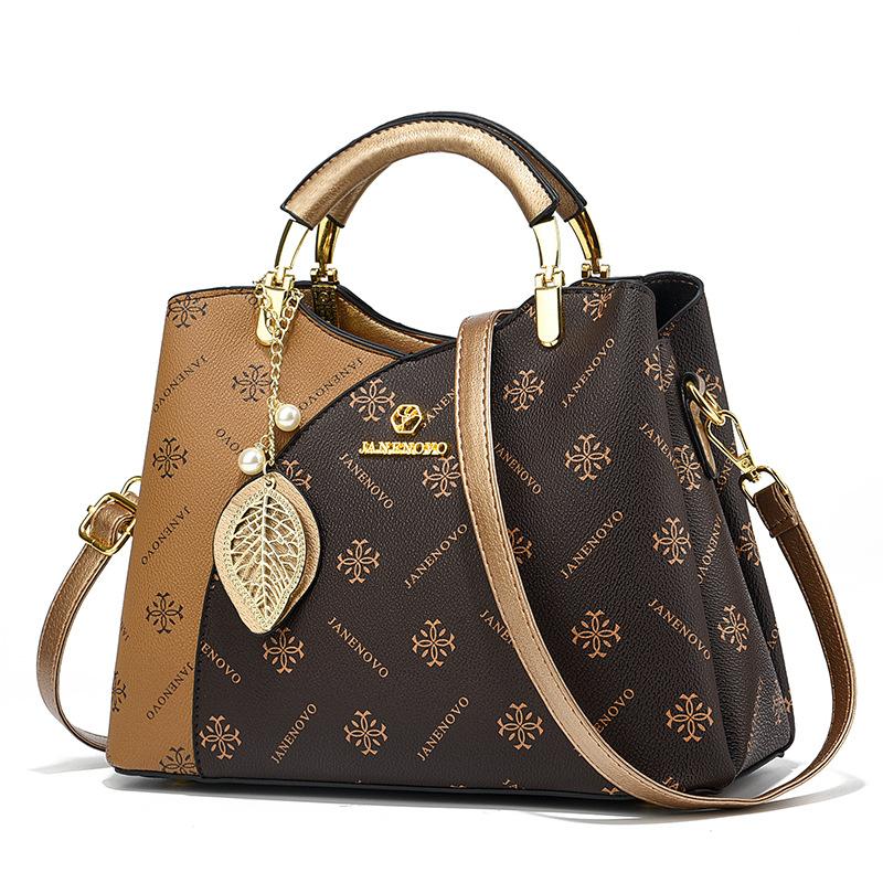 

Женские брендовые сумки через плечо, новые дизайнерские сумки большой вместимости для женщин, сумка через плечо в стиле ретро с цветочным принтом, женская сумка для поездок на работу