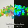 Acrylic Barrel Candycolored Beads Luminous 6x8mm Glowinthedark Diy Accessories