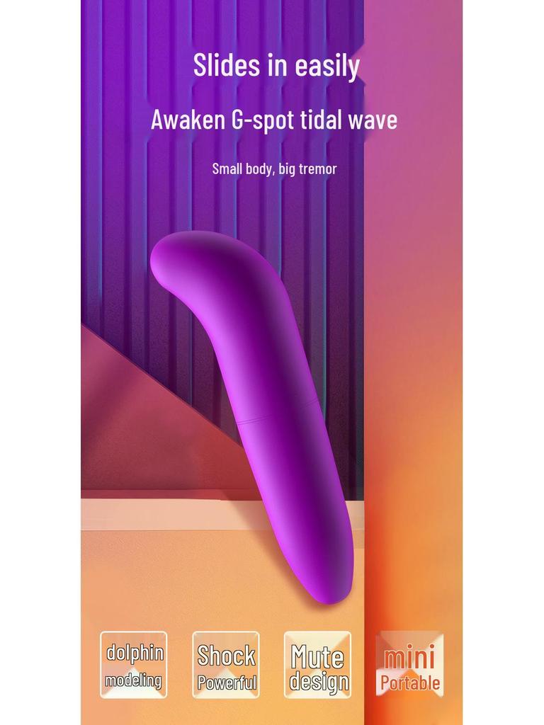 Sixth Sense Mini Dolphin G-Spot Vibrator for Women - Mood Tease Self-Stimulator Toy