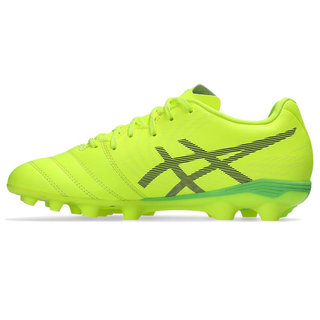 Asics DS LIGHT JR GS 1104A054 Soccer Size 750 Size 2E Shoes, Unisex, (Safety Yellow/Black), 23.5 Cm,