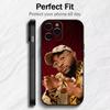 OBO D-David A-Adeleke-eeS Phone Case For iPhone17,16,15,14,13,12 Plus,Max Soft Silicone Black Cover