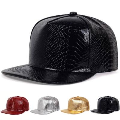 Cappellino da Baseball da Uomo in Pelle PU alla Moda Cappellini Hip Hop Antivento da Esterno Cappello Snapback Regolabile Cappelli da Golf da Donna Cappello di Design