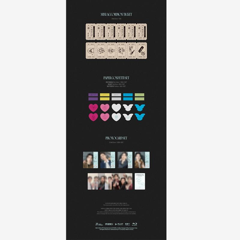 [Pre-order] DAY6-3RD WORLD TOUR [FOREVER YOUNG] In INCHEON & FINALE In SEOUL Blu-ray(Online Benefit)