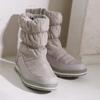 Demeter and Waterproof Snow Size Women's Water-Repellent Boots, 23-L24 (Gray, LL)