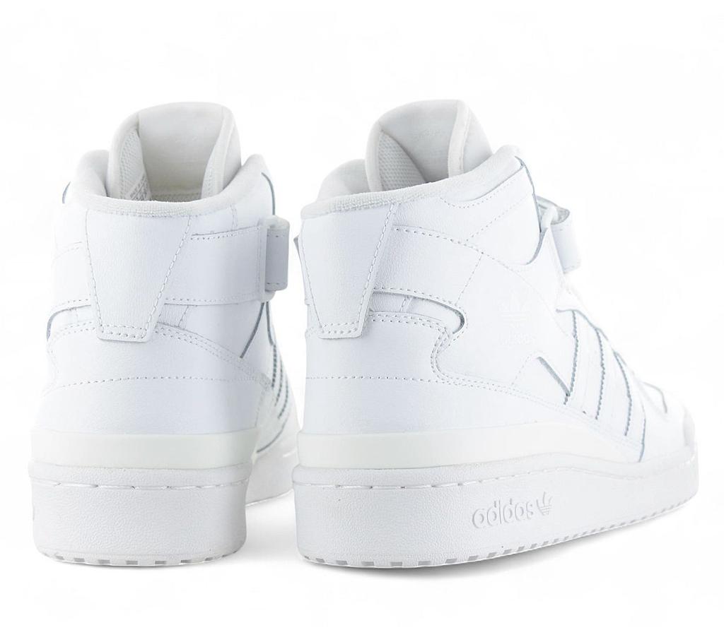 adidas Originals Forum Mid - Triple White - Herren Sneakers Schuhe Leder Weiß FY4975 ORIGINAL
