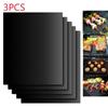 Bbq Grill Mat Reusable Non-Stick Liners Oven Grill Foil Barbecue Liner Mat Kitchen Baking Grill Accessories
