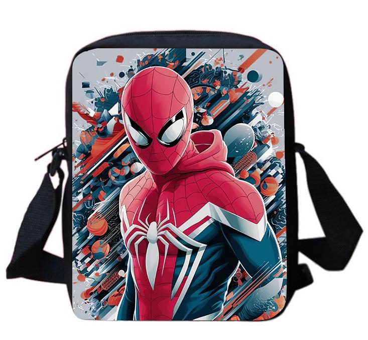 Spider-Man peripheral cartoon printed shoulder crossbody bag 8 inch