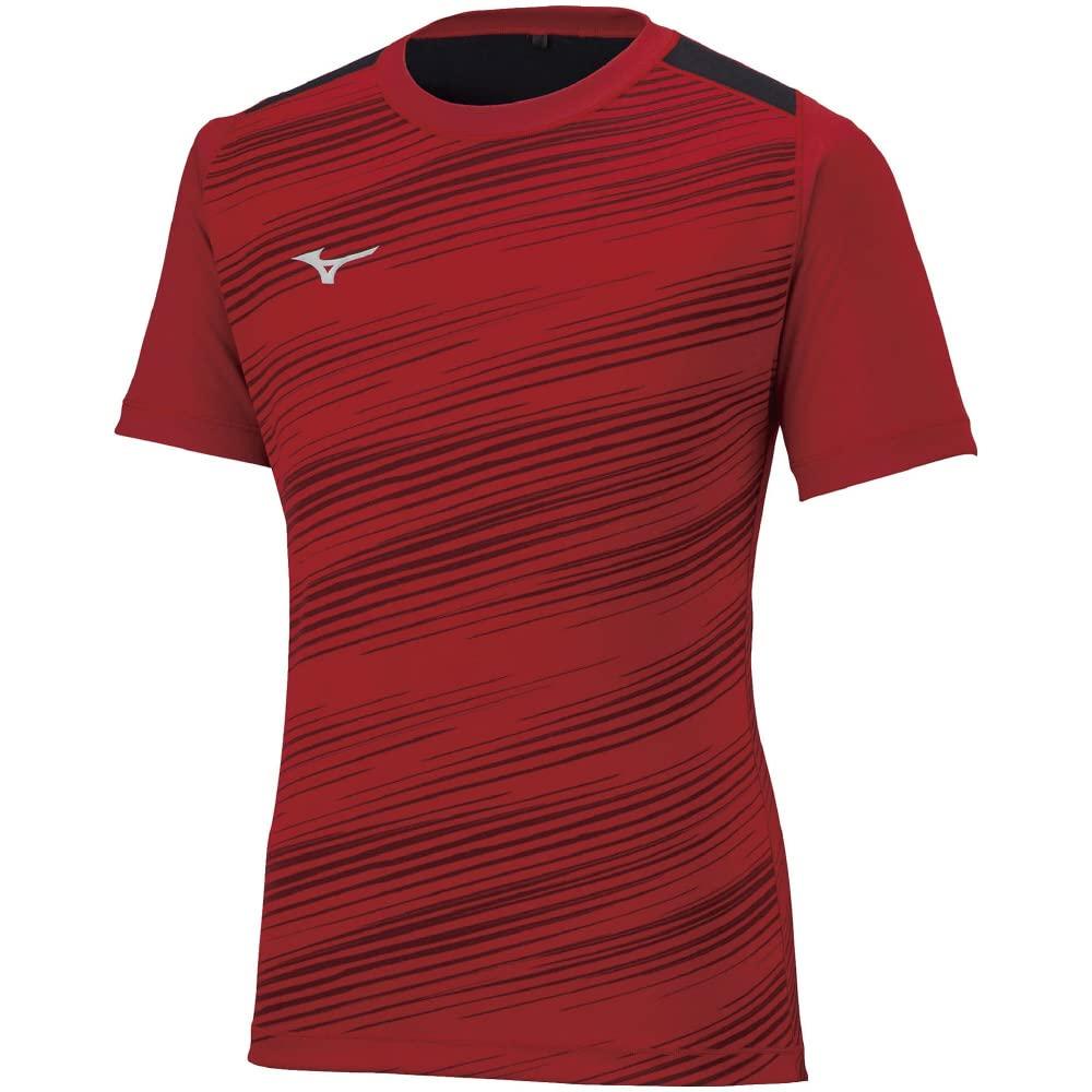 

Mizuno Soccer Reversible Game Chinese Size S Shirt, Moisture-Wicking, Quick-Drying, P2MA2095, Red/Black,