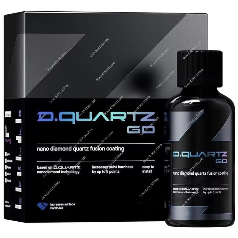 DQUARTZ GO 50ml Kit Nano Diamond Quartz Fusion Ceramic Coating for Car Care Enhanced Protection Gloss Increase Surface Hardness