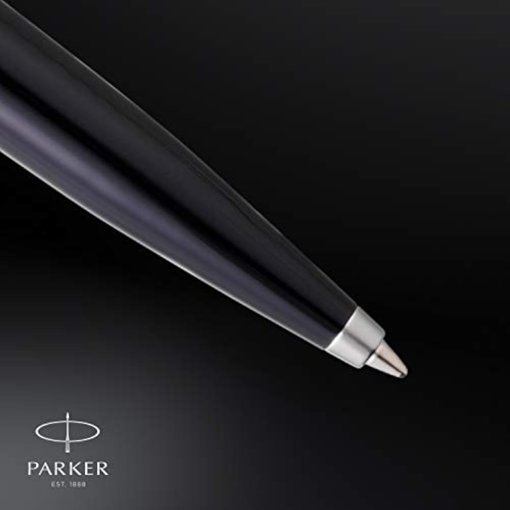 PARKER Parker Ballpoint Pen 51, Black CT, Medium, Permanent, in a Gift Box, Imported, 2123495Z