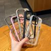 The Golden Shield Eagle Eye Is Suitable for The Metal Lens Phone Case of IPhone17 ProMax and The Transparent Anti Drop Protective Case of IPhone 16