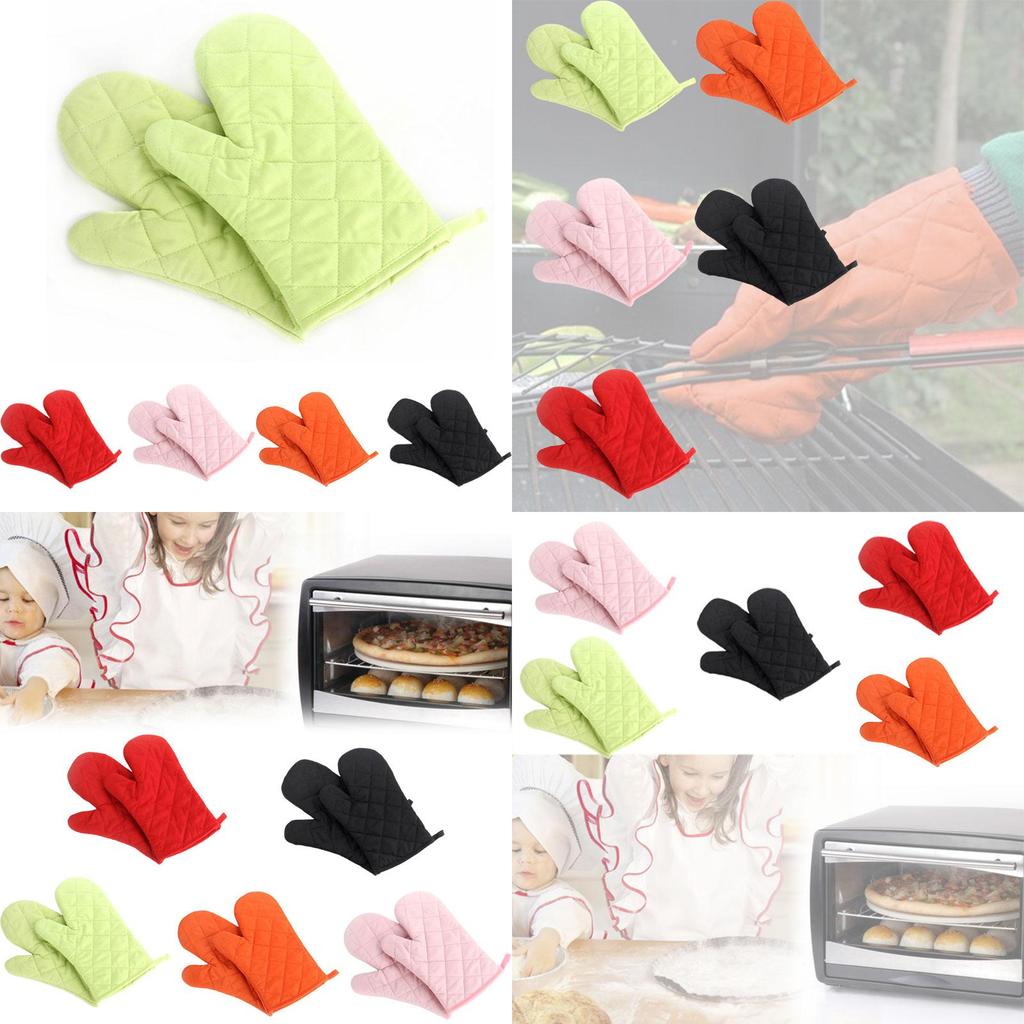 Verdickte Mikrowellenhandschuhe Backofen Spezial Hitzebeständig Rutschfest Hochtemperatur Beständig Küchenhandschuhe