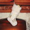 Christmas socks Christmas stockings bronzing stockings gift bag Christmas decorative stockings Christmas gift candy bag