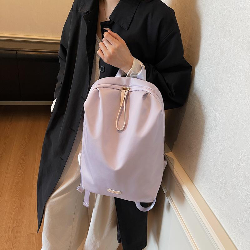 New nylon cloth backpack women's Korean version versatile large-capacity business commuter computer anti-splashing bag