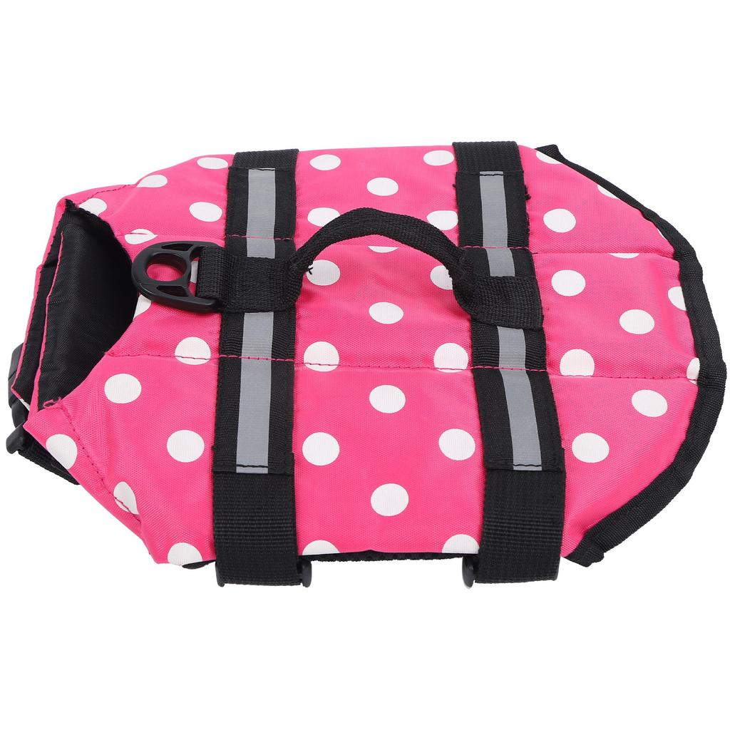 Dog Swimming Safety Vest Pet Adjustable Reflective Life Jackets with High Buoyancy