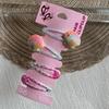 New Cartoon Cute Printed Hairpins Set Women Girls Child Hairgrips Hair Clips Pins Barrettes Accessories Hairclip Headdress