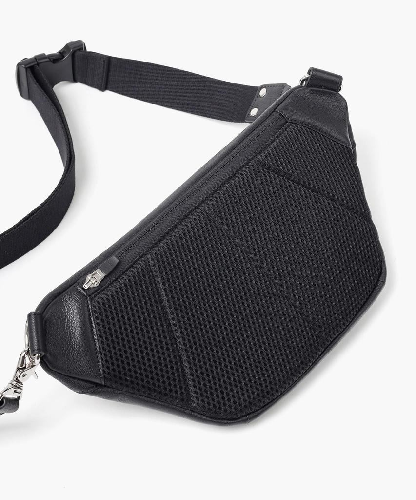 Takeo Kikuchi Flap Shoulder Bag, Men's, Black