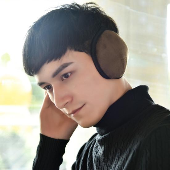 Men Ear Covers Thicken Plush Collapsible Highly Warm Ear Warmers for Outdoor