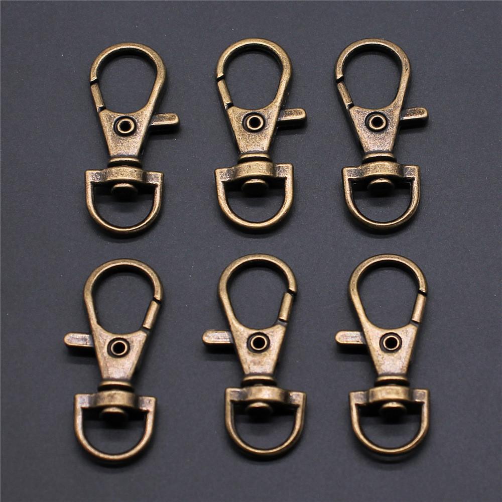 Swivel Trigger Snap Hooks For Bag And Keychain Metal Jewelry Findings Components