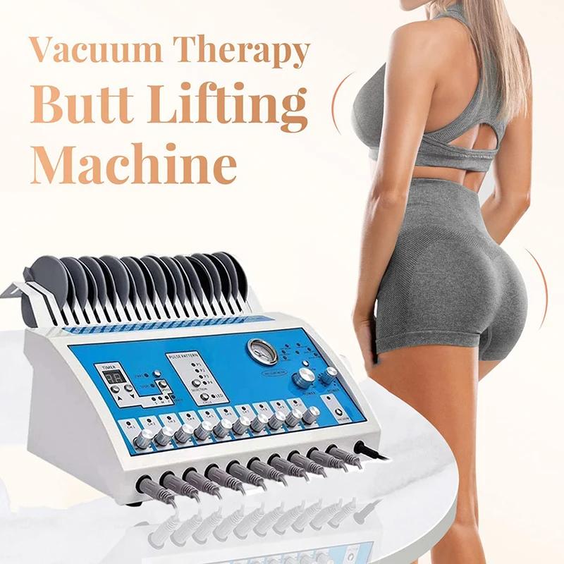 Aparat de masaj pentru piept cu presiune negativă 2 în 1 EMS pentru creșterea sânilor feselor crește pierderea în greutate Mașină de mărire a sânilor